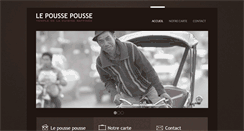 Desktop Screenshot of lepoussepousse.com