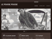 Tablet Screenshot of lepoussepousse.com